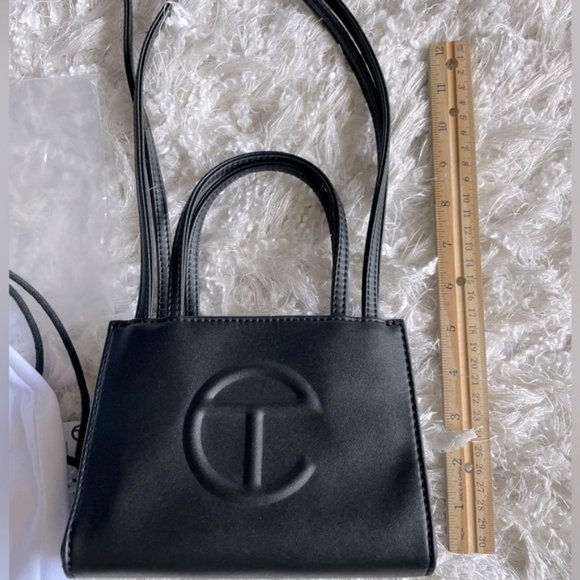 Telfar Small Shopping 🌺🥇Bag Black🌺🥇 - Picture 2 of 5